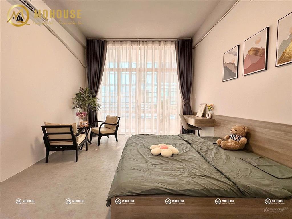 Căn hộ studio & 1 phòng ngủ có ban công  full nội thất  cộng hoà