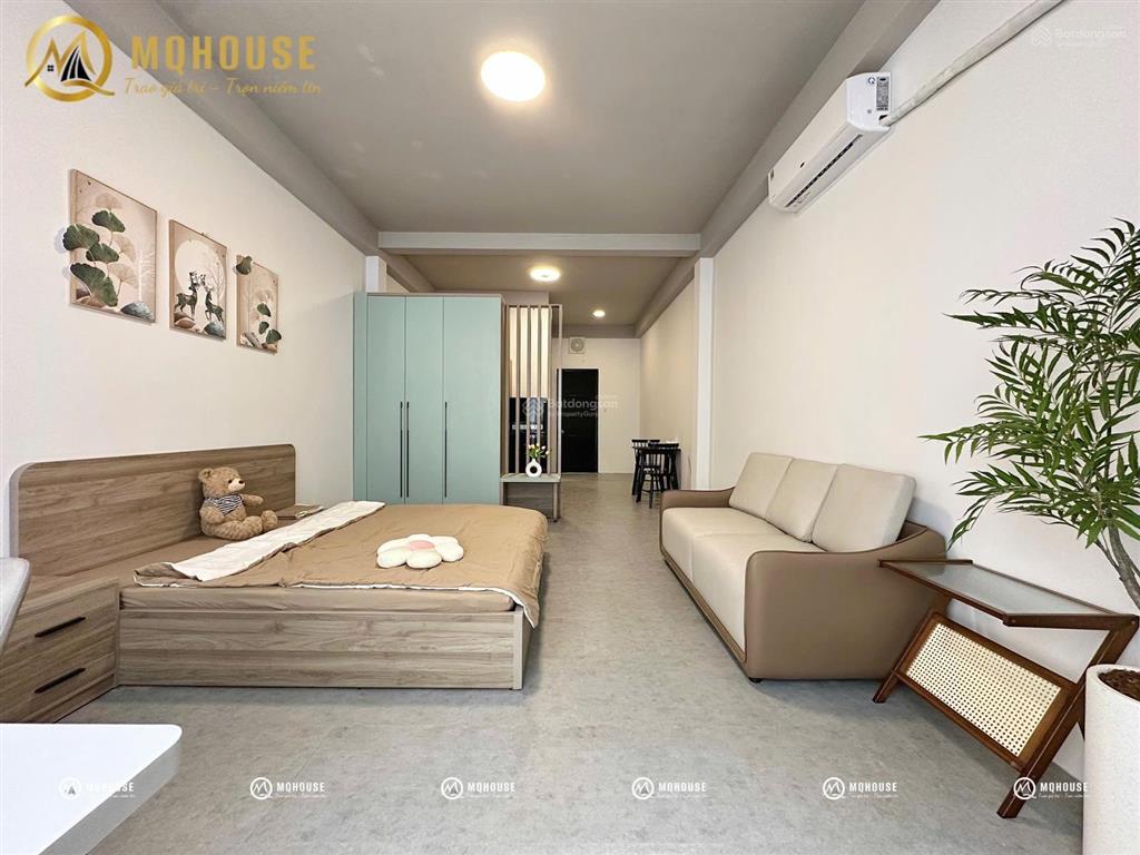 Căn hộ studio & 1 phòng ngủ có ban công  full nội thất  cộng hoà