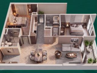 Siêu phẩm cho nhà đầu tư căn 2 ngủ 62m2 giá 5,27 tỷ. hướng đông nam. sổ lâu dài