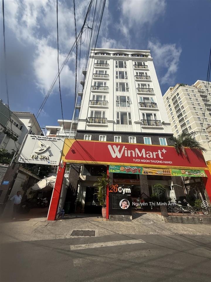 Thu nhập 400 triệu  115 tỷ! bán tòa nhà 1946m2 nguyễn thượng hiền, bình thạnh  hầm 9 tầng