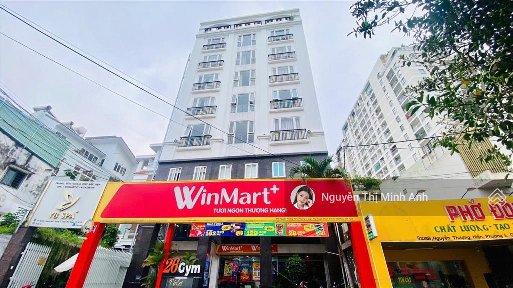 Thu nhập 400 triệu  105 tỷ! bán tòa nhà 1946m2 nguyễn thượng hiền, hầm 9 tầng