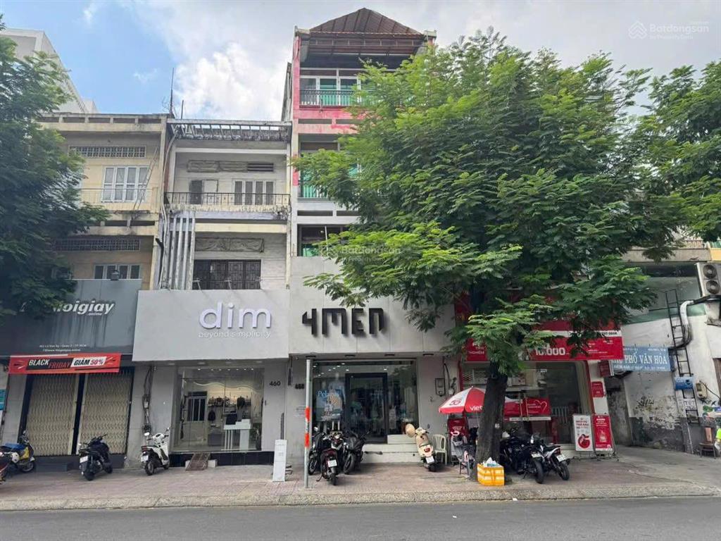 37 tỷ  hđt cao 88tr/th! mặt tiền thương hiệu lê văn sỹ, quận 3  5,06x25,27m  4 tầng