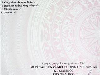 Cần bán đất khu vin trong khu dân cư long cang. giá rẻ nhất khu vực 790tr/105m2 giá thật 100%