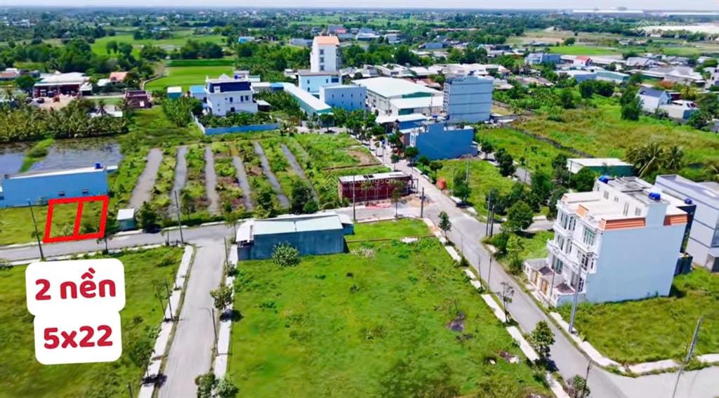 Cần bán 5x22m, đường 6m vỉa hè 2m trong khu dân cư long cang 980tr bán nhanh