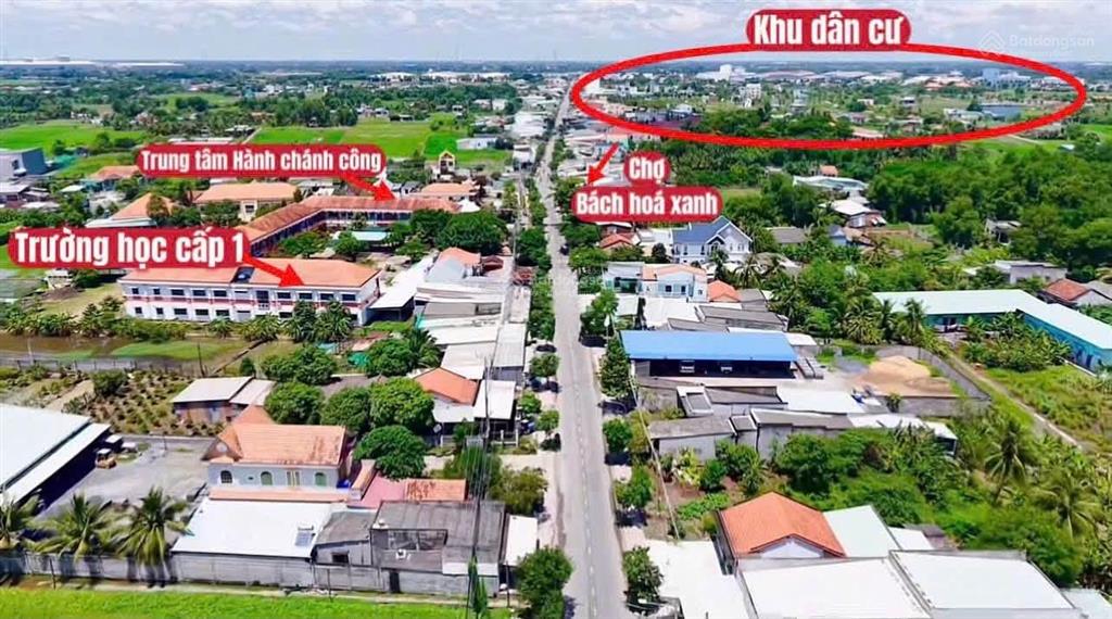 Cần bán 5x22m, đường 6m vỉa hè 2m trong khu dân cư long cang 980tr bán nhanh