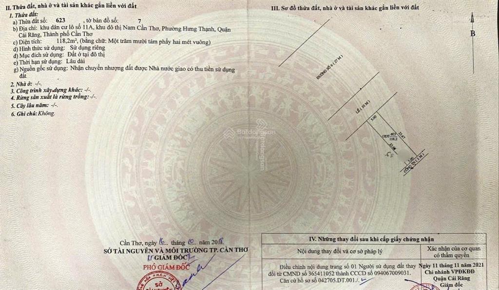 Bán cặp nền siêu đẹp thuận tiện kinh doanh mở văn phòng công ty tại cần thơ