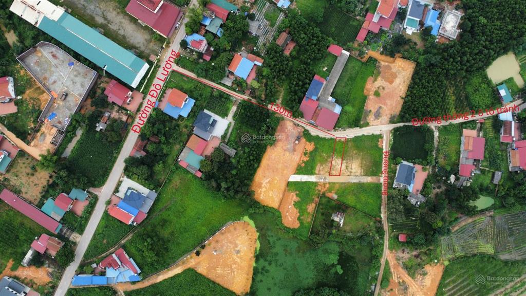 Bán đất bắc sơn ss, đường thông 5m, 208m2, mt 6.8m, chào bán 1.65 tỷ, hơn 100m ra đường đô lương