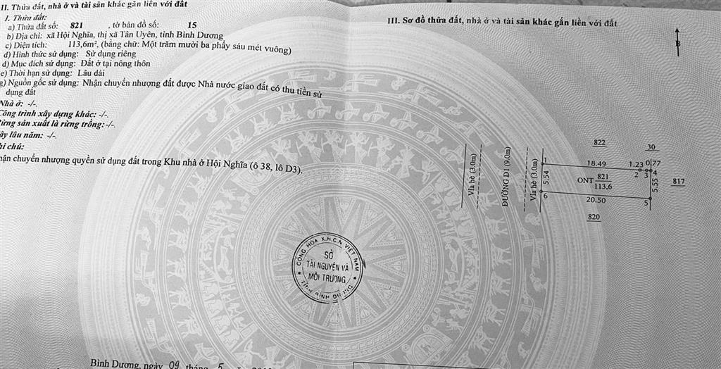 Bán đất nền kdc hội nghĩa new times city