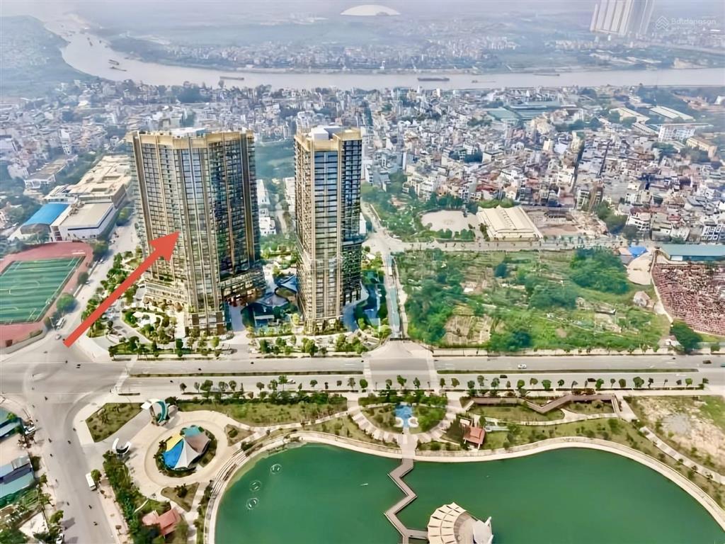 Quỹ căn hiếm duplex căn góc 2 mặt tiền | view kép sông & công viên  thang máy riêng, giá 102tr/m2