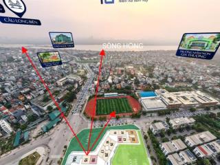 Căn 3pn the magnolia view sông hồng tầng trung thang riêng, logia dài 7m siêu rộng, giá từ 10,8 tỷ