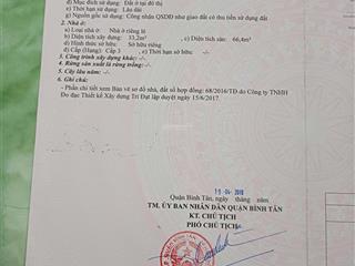 Chính chủ cần bán nhà ở hẻm hồ văn long