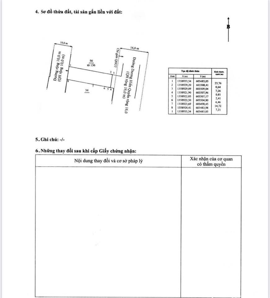 Bán lô đất 2 mặt tiền đường dương hiến quyền dt 176,4m2, ngang 7,2m, cách biển 200m, 23,8 tỷ