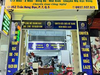 Bán nhà mặt tiền trần hưng đạo, quận 5 vị trí vàng, thu nhập ổn định