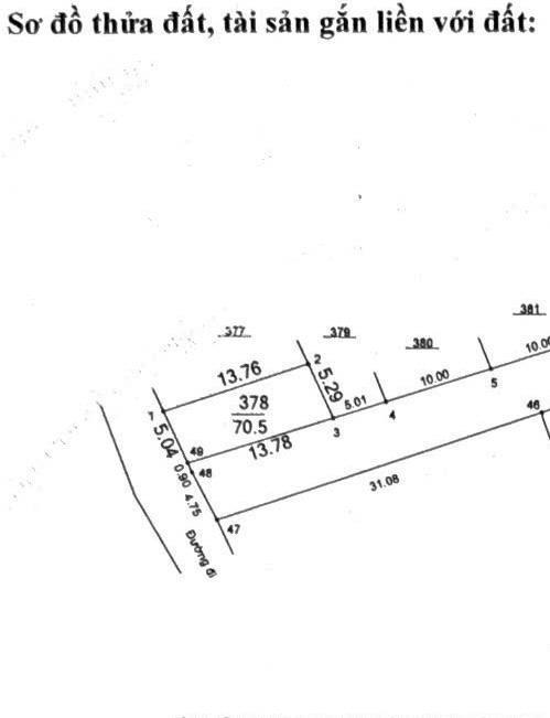 Bán đất ~20tr/m2 chính chủ tại sơn tây  hà nội, sát trường đh, dt 70m2 có thể xây trọ ngay!