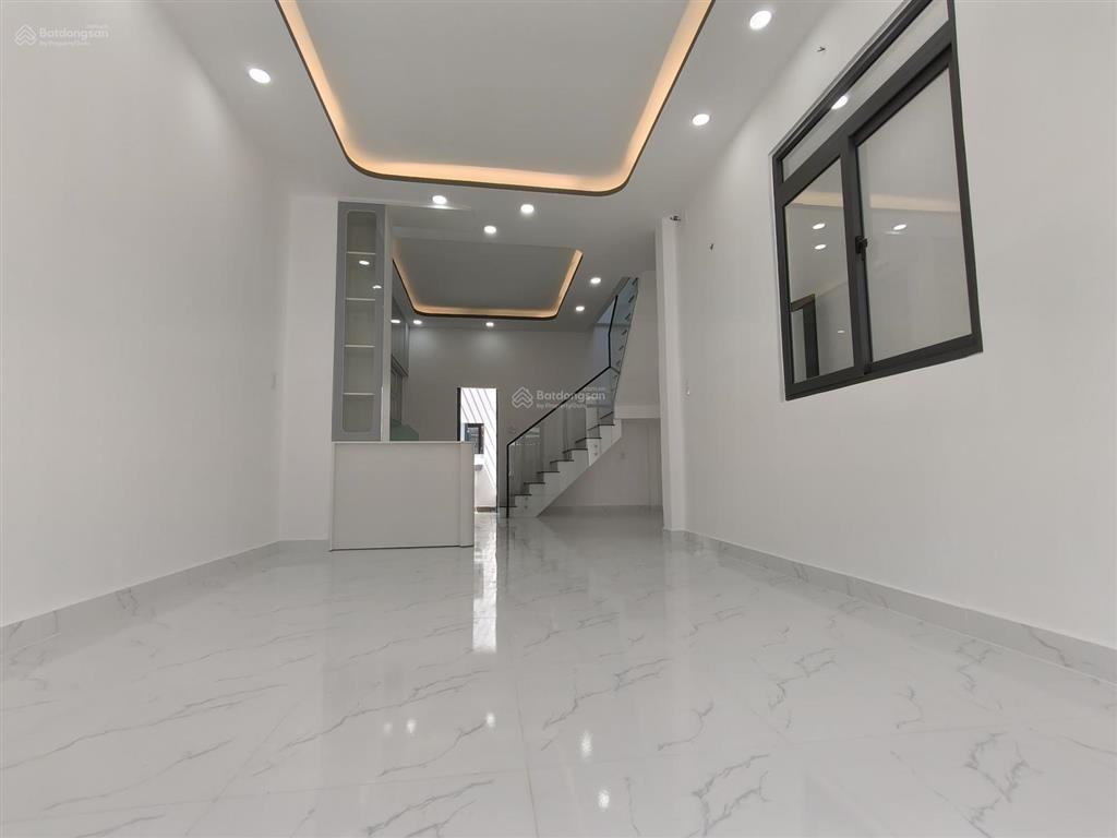 Bán nhà 2 tầng mới 64m2 (4.8x14m)  phạm hữu lầu sát ga metro tân mỹ quận 7  5tỷ hơn
