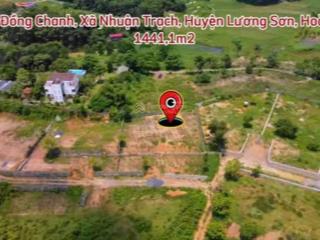Bán đất view hồ siêu phẩm có 102, 1441m lướng sơn hoà bình