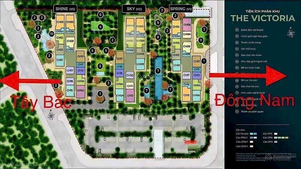 Bán 2n+ 65m2 the victoria  vinhomes smart city chỉ 5,75tỷ bao trọn thuế phí. tt tiến độ.