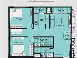 The canopy vin tây mỗ. 2n + 75m2. tầng trung góc thoáng chỉ 6tỷ5
