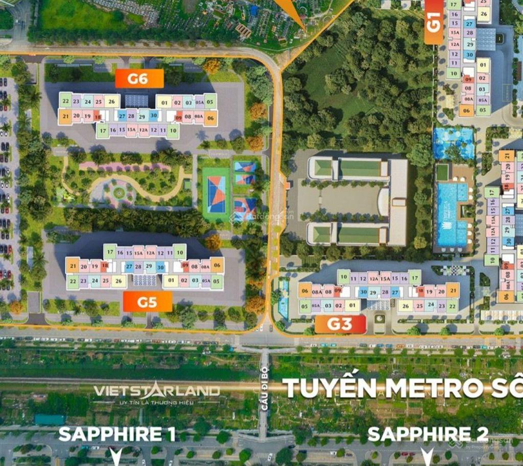 The sola park vin tây mỗ, 4,42 tỷ bao thuế phí, 55m2, tầng trung đẹp. bc đông nam, view mỹ đình