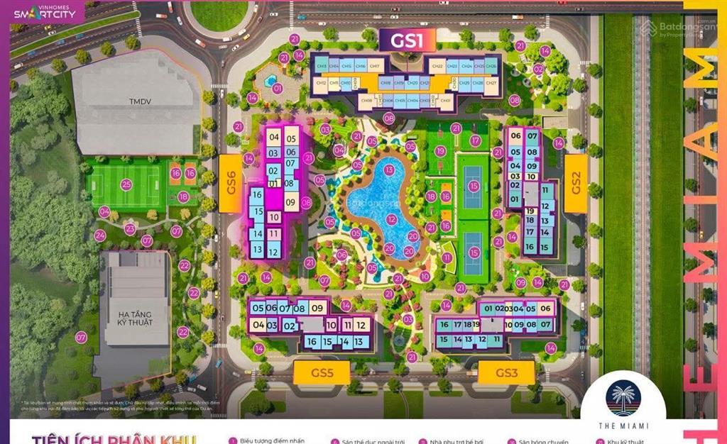The miami vin tây mỗ. 2n2w 64m2. bc đông nam. view bể bơi siêu đẹp. giá 5150 bao hết thuế phí
