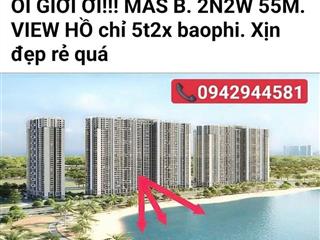 Masterise tòa b giá 5,295 tỷ bao hết thuế phí sang tên. view hồ siêu đẹp hot!. full đồ đẹp. sẵn sổ.