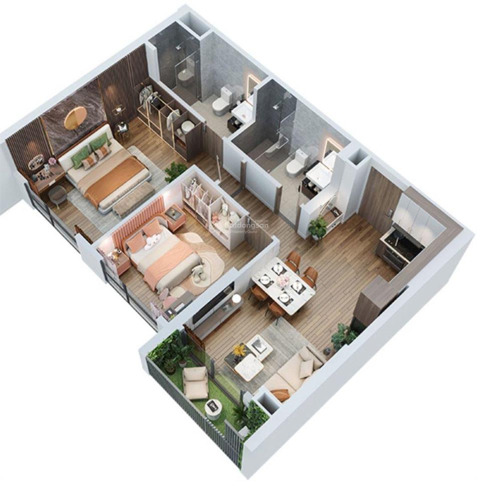 The canopy vin tây mỗ. 2n view thẳng bể bơi siêu đẹp. full đồ. bc đn. chỉ 5,670 tỷ bao hết thuế phí
