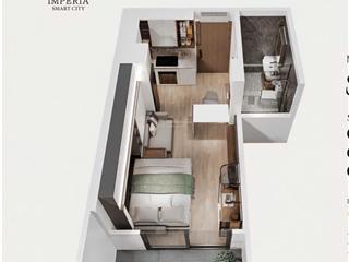 Stu victoria vin tây mỗ. 28m² có ban công đông nam. thoáng mát đẹp. giá chỉ 2495 bao hết thuế phí.