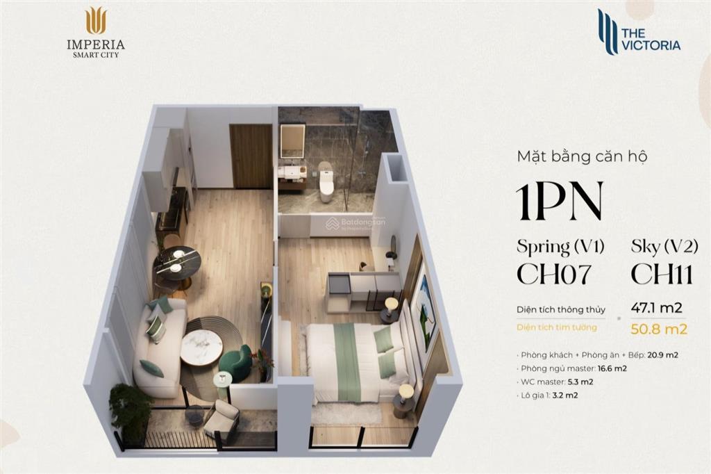 Victoria 1n48m. chỉ 3,380 tỷ bao hết thuế phí. tầng trung siêu đẹp thoáng. bc đông nam.