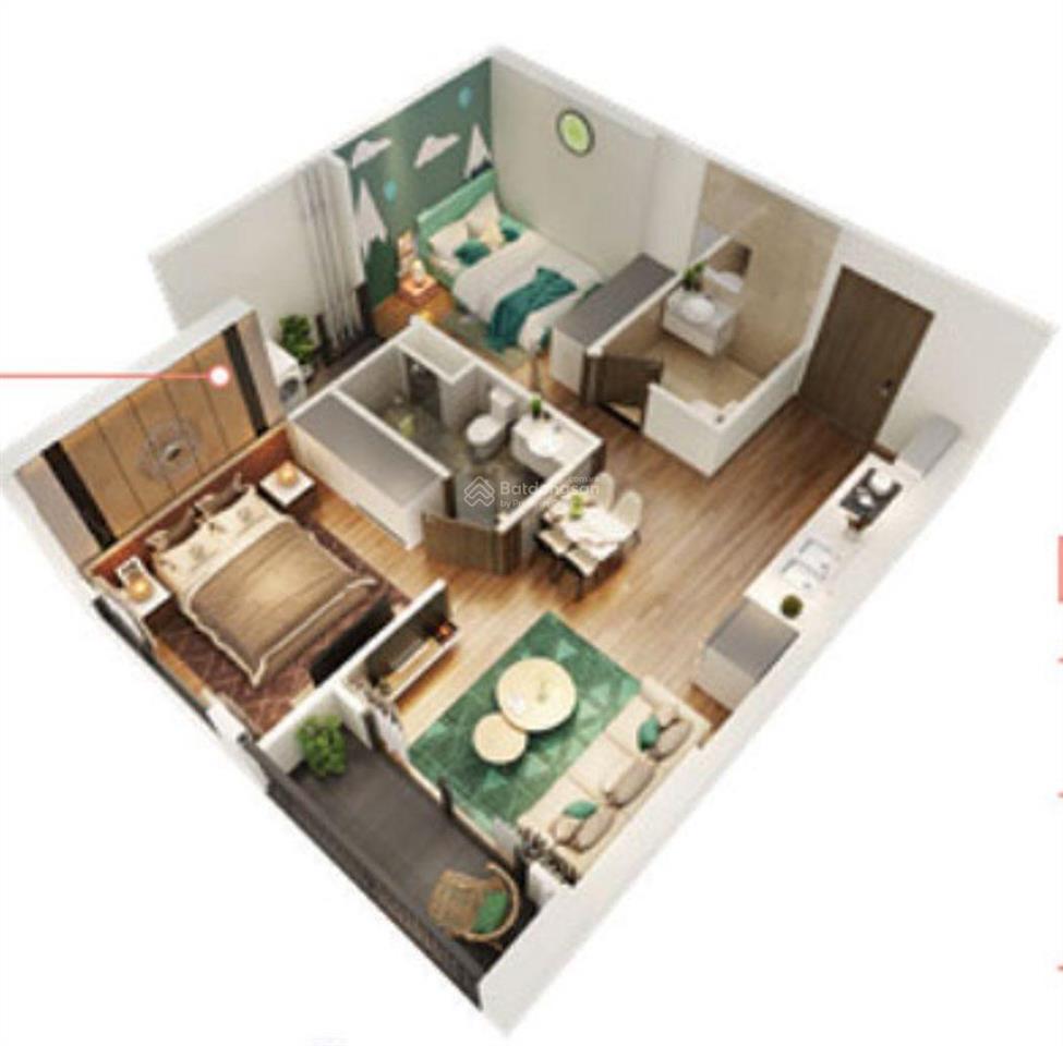 The sakura. 2pn 2wc | 55m2 | full nội thất đẹp chỉ 3,980 tỷ bao hết thuế phí