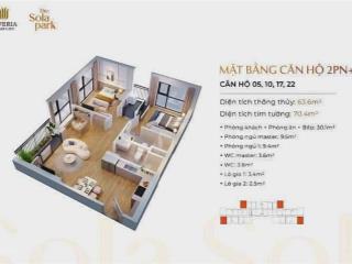 ~ vốn hơn 800tr sở hữu luôn 2pn + g6. 63.6m2. full 4,390 tỷ bao phí ạ. vay 70% ahls hết t10.2027