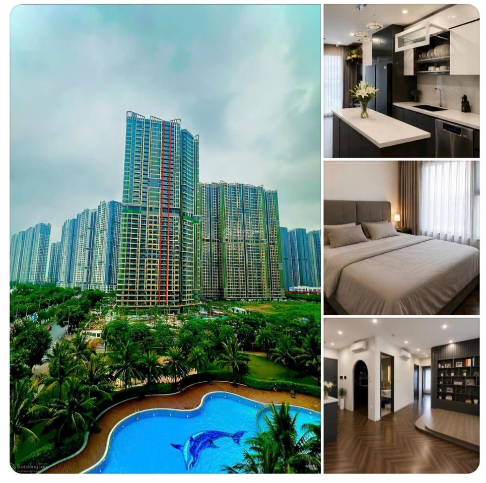 Khu s2 | 2pn+ | 63m tầng trung full nội thất đẹp chỉ 4,380 tỷ bao hết thuế phí. bc đông nam