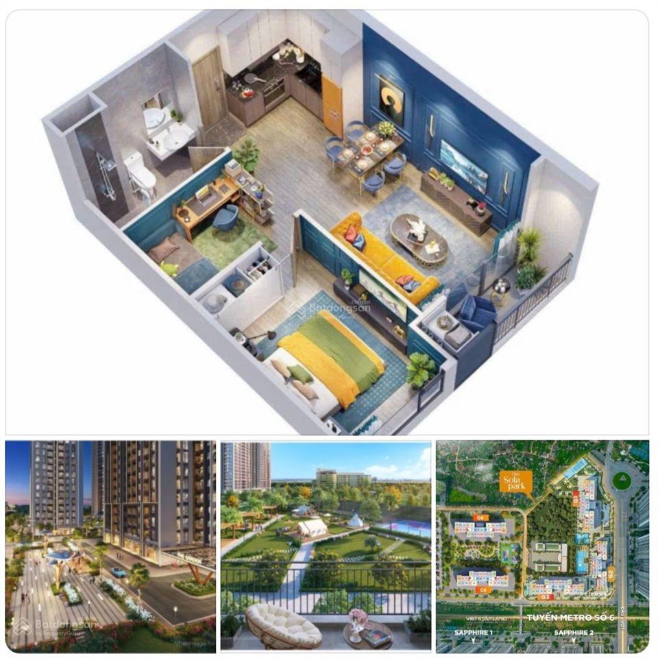Sola 3n | 76m². chỉ 4,75 tỷ bao phí. tầng trung đẹp. bc đông nam. trả ~ 500tr sang tên.