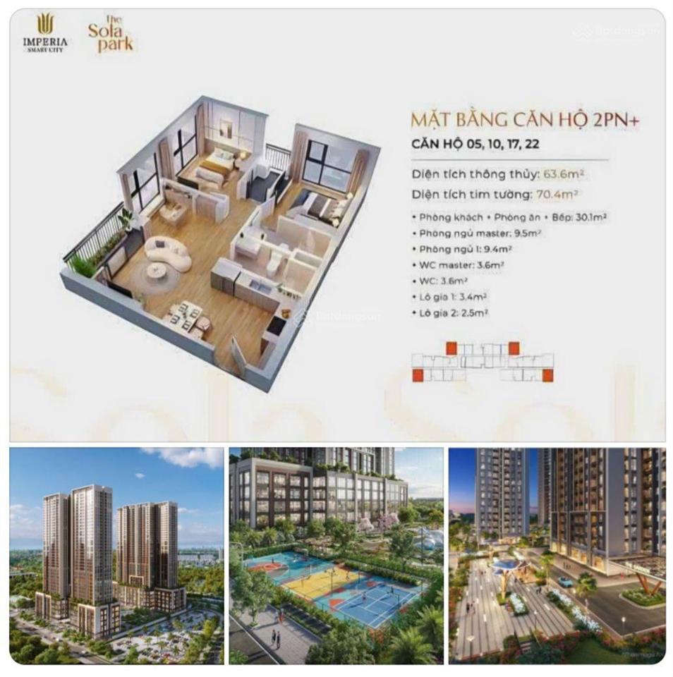 Sola 2n+ | 64m | chỉ 4ty280 bao toàn bộ thuế phí. tầng trung ạ!