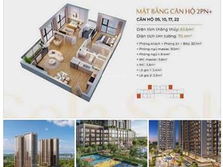 Sola 2n+ | 64m | chỉ 4ty280 bao toàn bộ thuế phí. tầng trung ạ!