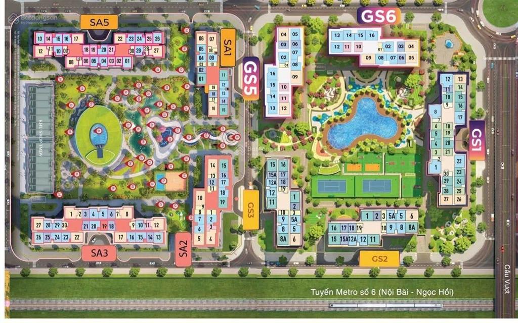 Sakura stu 32m2. full đồ tầng view nội khu rất đẹp. giá chỉ 2ty15 thôi ạ