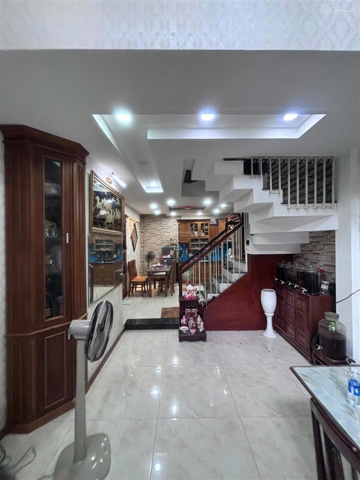 Giá giảm cực sốc nhà hẻm xe hơi thống nhất, p. an hội động, dt 5,6 x10,6m  5 tầng