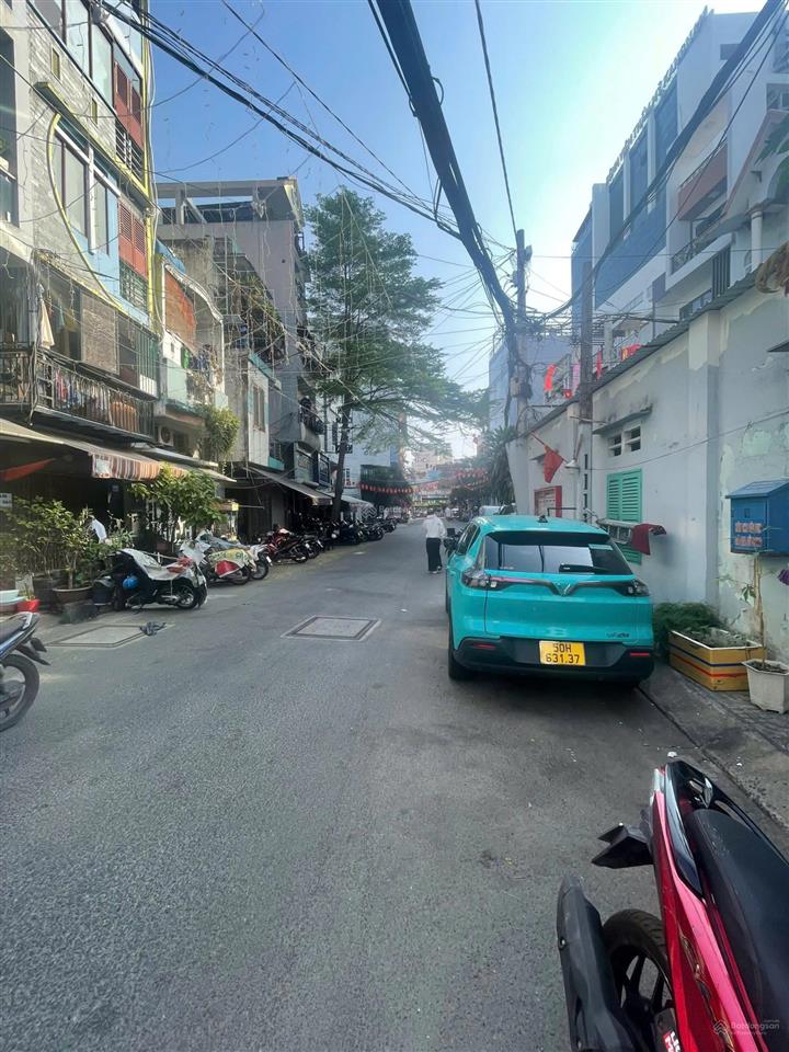 Trời ơi tin dc ko???  nhà hxh 12m cách mạng tháng 8, p. nhiêu lộc| dt 6 x 15m  4 tầng|