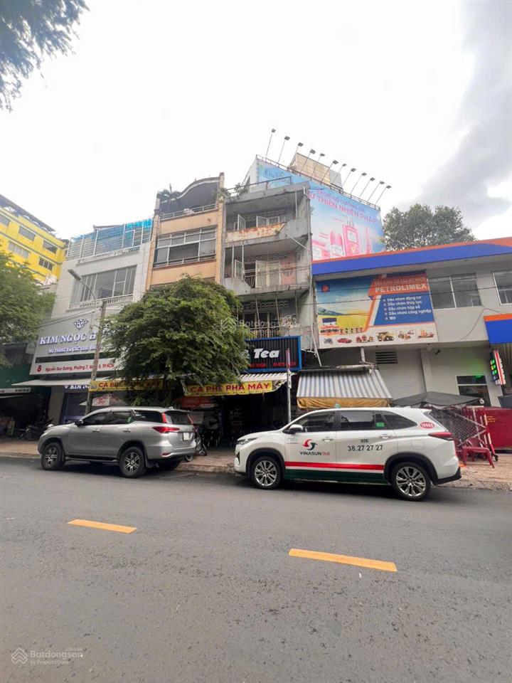 Siêu phẩm hot nhất q.10! tòa nhà vp góc 2mt lý thái tổ  6mx20m  hầm+6 tầng