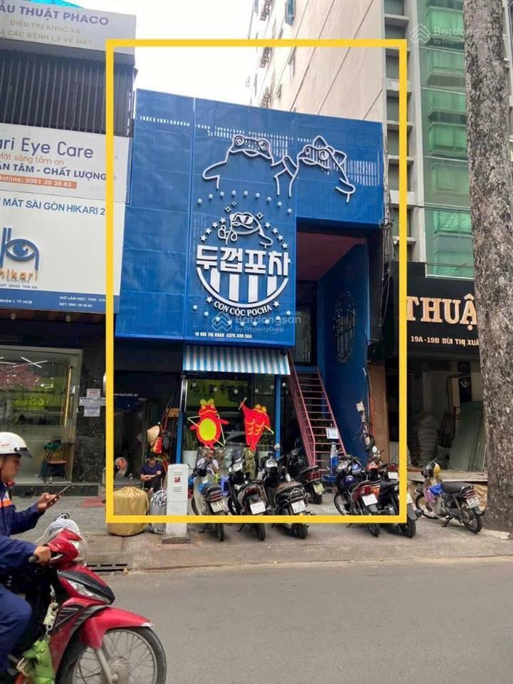 Bán nhà mặt tiền thủ khoa huân q1, dt 4.5x23m, đang cho thuê 140tr/tháng. giá 110 tỷ tl