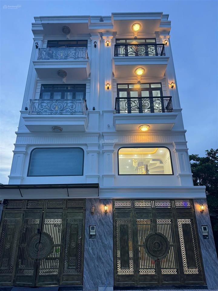 Nhà đẹp hbc  4 tầng  hẻm xe hơi  nhỉnh 7 tỷ