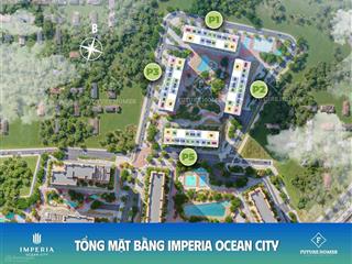 Căn hộ 2pn  2vs giá chỉ bằng căn 1pn + với đơn giá 54,04tr/m2 rẻ nhất mik imperia ocean city vin 2