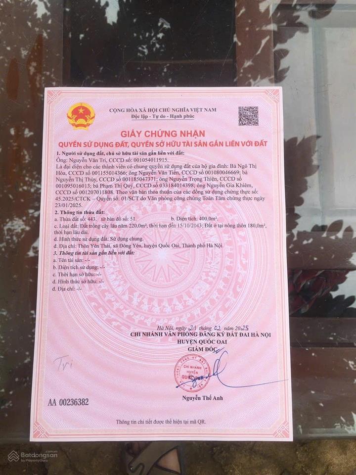 Hàng ngonbổrẻ ạ.400m mặt tiền tận 16m vuông vắn bằng phẳng ô tô tải chạy qua.nằm trong khu dân