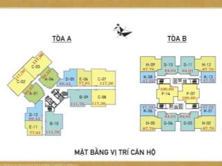 Giá 6,45 tỷ . căn 68m2 ( 2pn 2vs )  chung cư lacasta, văn phú, tầng trung, view đẹp. sẵn sổ