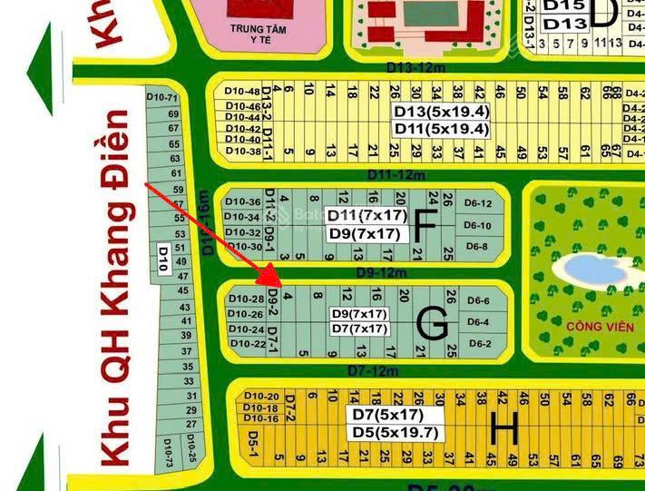 Giảm siêu mạnh nền đất an thiên lý giá chỉ 7.9 tỷ