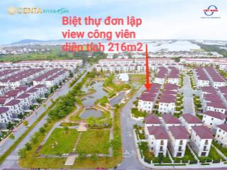 Biệt thự đơn lập view công viên kđt centa city