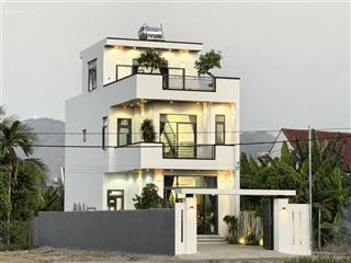 Biệt thự nhà vườn gần biển nha trang full nội thất hiện đại 1 trệt 1 lầu 1 tum