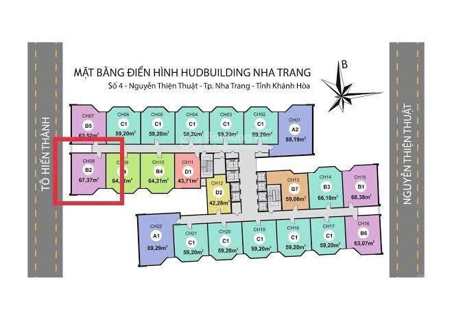 Cần bán căn hộ hud nguyễn thiện thuật.