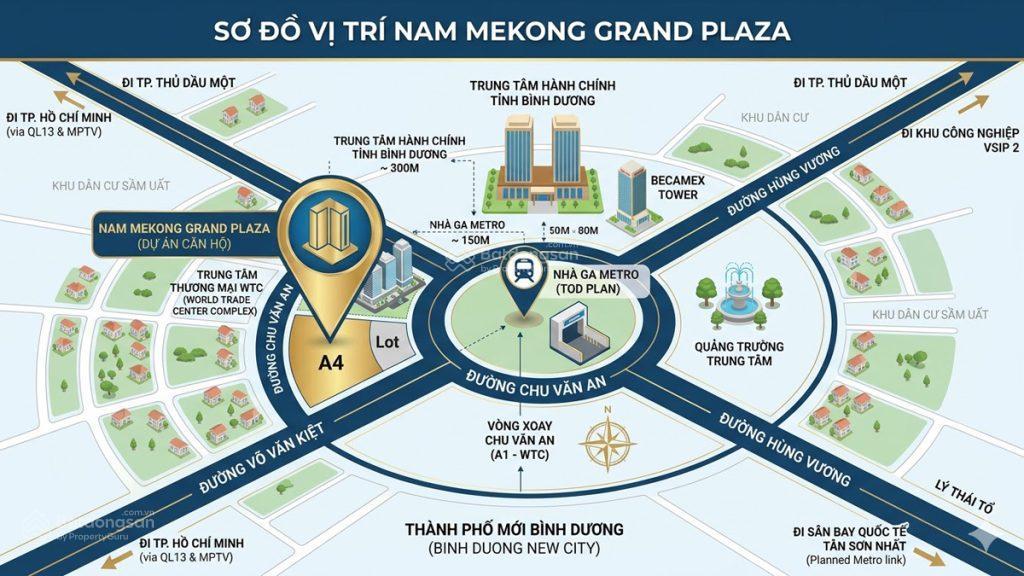 Nhận đặt chỗ chọn căn chung cư mekong grand plaza bình dương 0985 999 ***