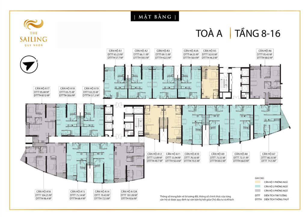 Mở bán căn hộ the sailing quy nhơn. thanh toán chỉ 20%. nhận nhà 12 tháng ko mất lãi. 0985 999 ***