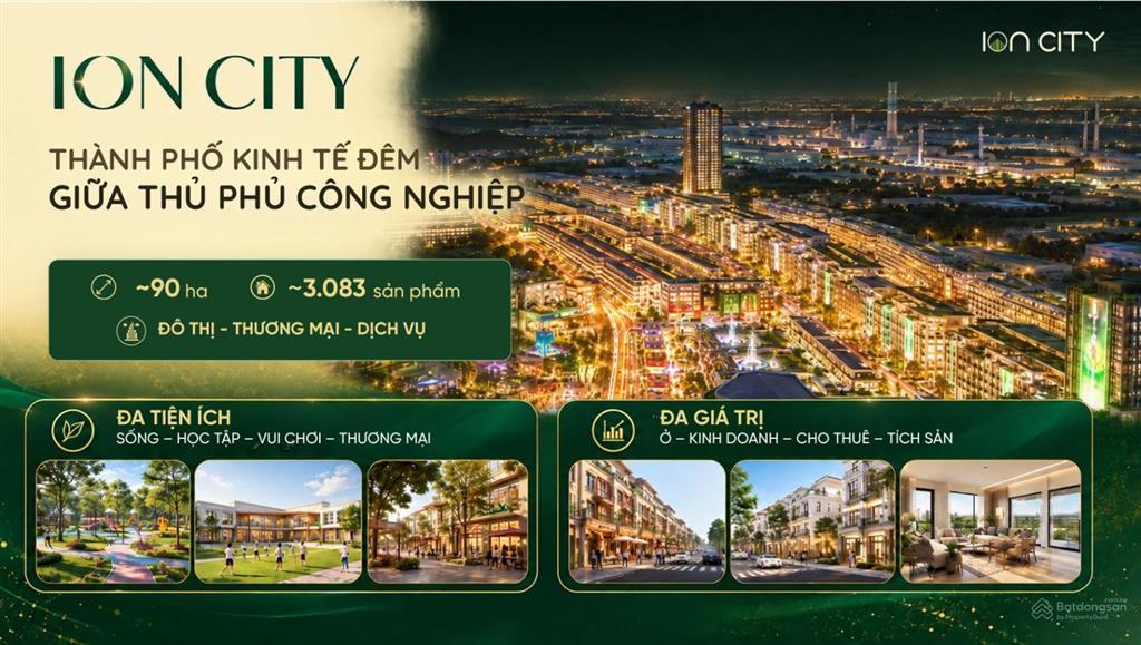 Bán căn đẹp dự án ion city nội hoàng.  0985 999 ***